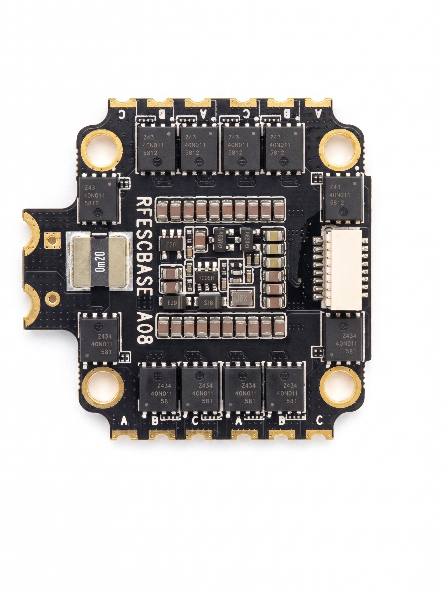 OEM RFFS-F405-50A Uçuş Kontrol Kartı + Rfcam-Night Fpv Kamera Seti (2'li) — STM32F405 Esc Stack + Gece Kamerası