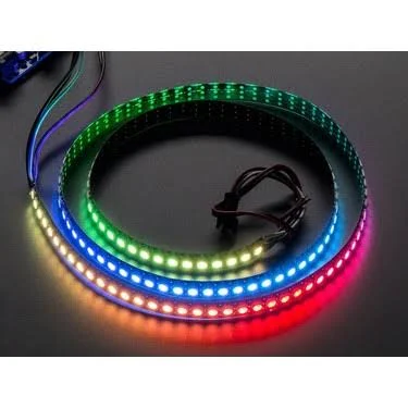 WS2812E 5050 RGB Adreslenebilir LED Şerit (144 LED/m, DC5V, IP20, 5m Makara)