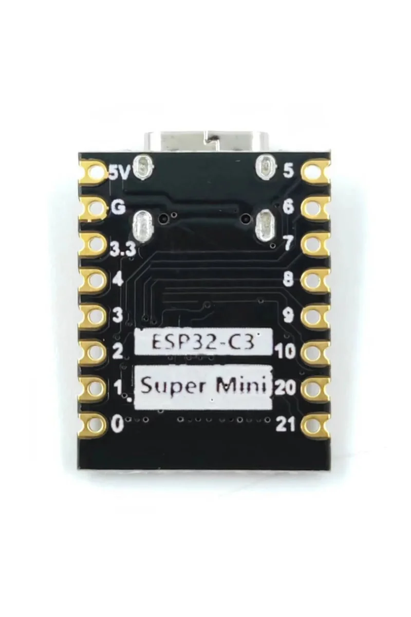 ESP32-C3 SuperMini Type-C WiFi + Bluetooth Geliştirme Kartı