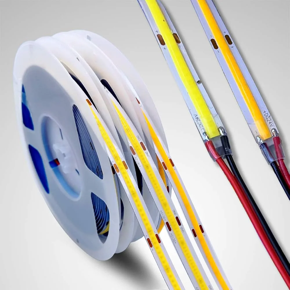 Wise Solutions 24V COB Şerit LED - 5 Metre (3000K Gün Işığı)