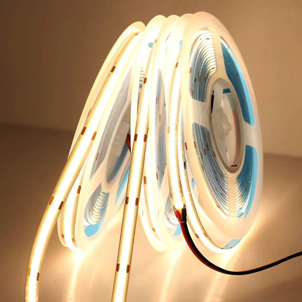 Wise Solutions 24V COB Şerit LED - 5 Metre (3000K Gün Işığı)