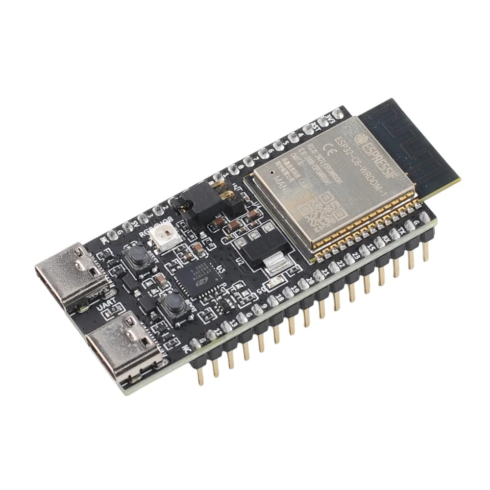 ESP32-C6-DevKitC-1-N8 WiFi 6 + Bluetooth 5 Geliştirme Kartı