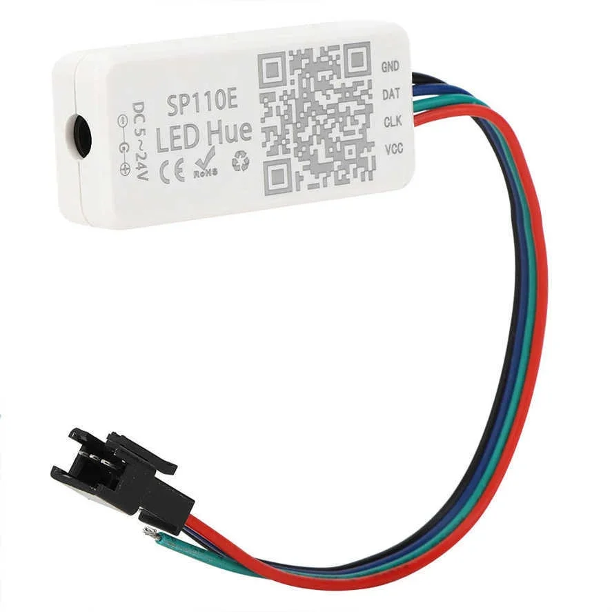 SP111E Bluetooth Tek Renk LED Kontrol Cihazı (Monokrom, App Kontrollü)
